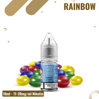 POD Salt XTRA Liquid Nikotinsalz 10ml - Rainbow -  20mg...
