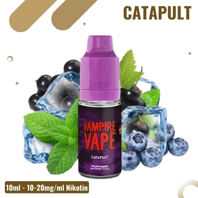 Vampire Vape Liquid Nikotinsalz 10ml - Catapult - 10mg Nikotin