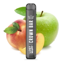 Crown Bar X Lost Mary - Peach Green Apple