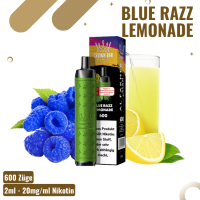 Al Fakher Crown Bar - Blue Razz Lemonade - 600 Züge