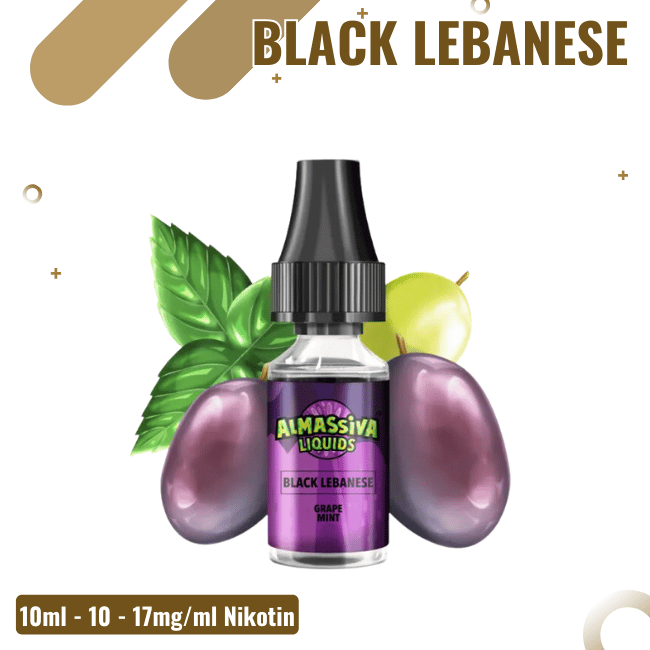 Al Massiva Liquid - Black Lebanese - 17mg Nikotin