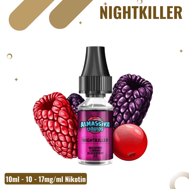 Al Massiva Liquid - Nightkiller - 10mg Nikotin