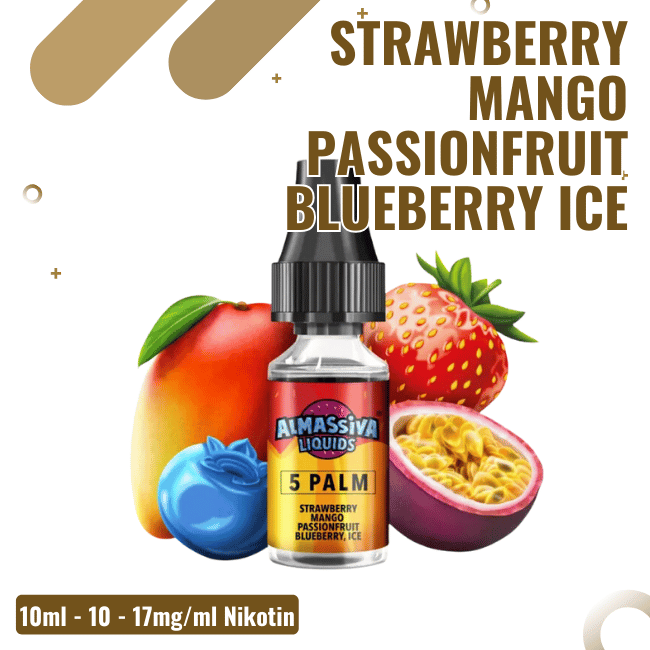 Al Massiva Liquid - 5 Palm - 17mg Nikotin