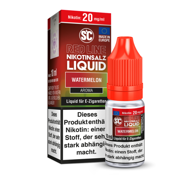 SC Liquid 10ml - Red Line - Watermelon