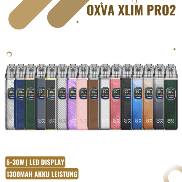 OXVA Xlim Pro 2 Pod Kit - Alle Modelle, 25,99 OXVA Xlim Pro 2 Pod Kit - Alle Modelle, 25,99