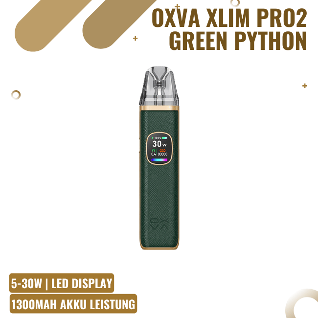 OXVA Xlim Pro 2 - Pod Kit - Green Python