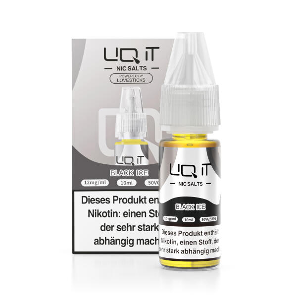 Lovesticks LIQ IT 10ml - Black Ice