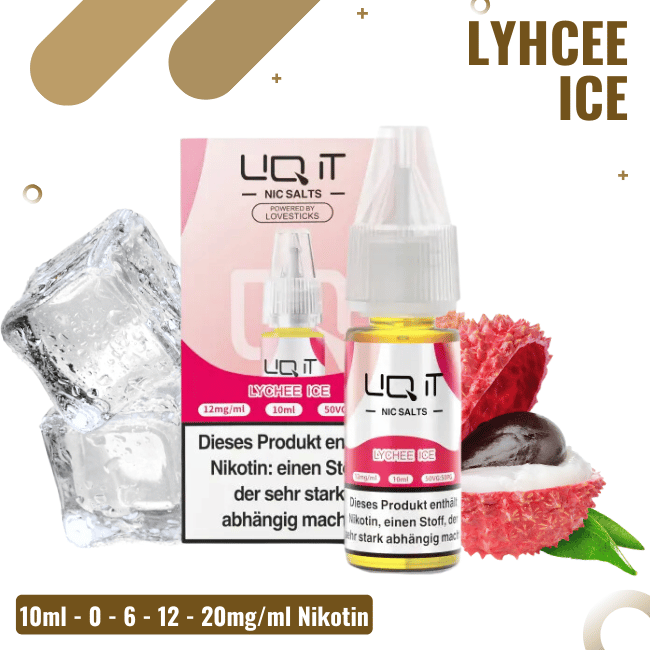 Lovesticks LIQ IT 10ml - Lychee Ice