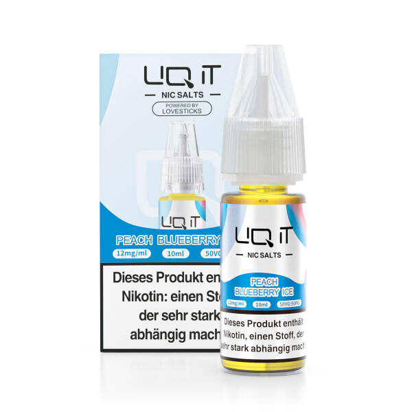 Lovesticks LIQ IT 10ml - Peach Blueberry Ice