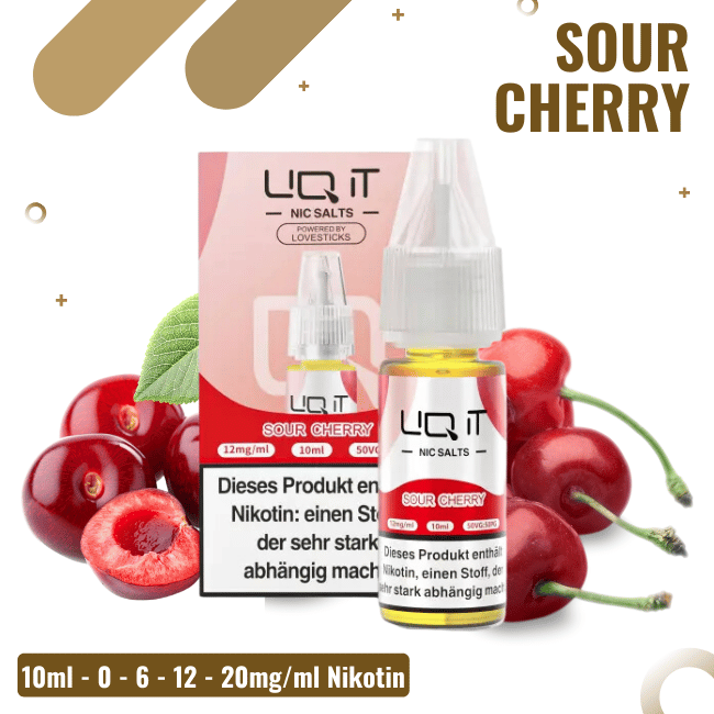 Lovesticks LIQ IT 10ml - Sour Cherry