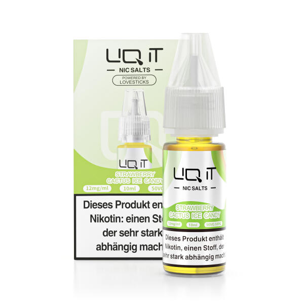 Lovesticks LIQ IT 10ml - Strawberry Cactus Candy Ice