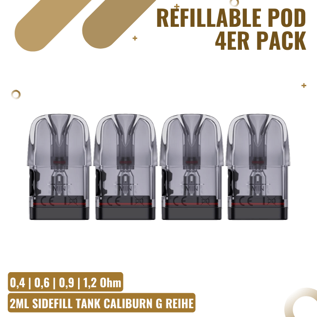 Uwell Caliburn - G3 POD - 4er Pack