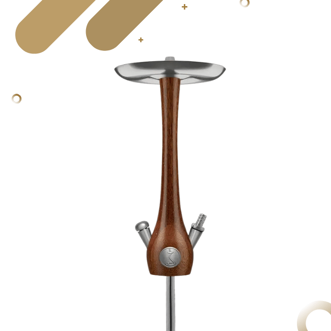 Wookah - Body Holz & Edelstahl - QLS - Merbau