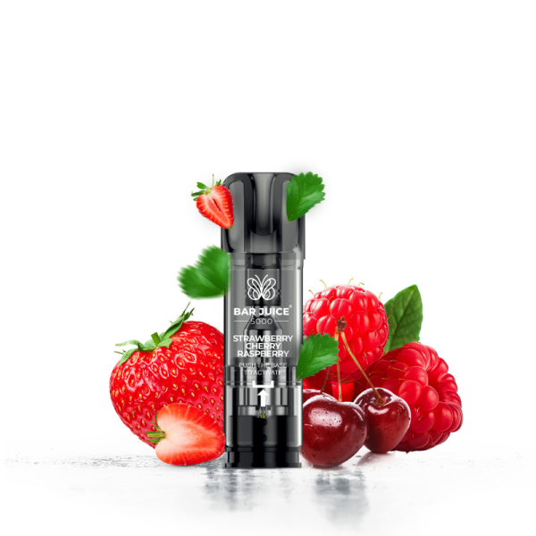 Bar Juice Pods - Strawberry Cherry Raspberry - 2er Pack ELFA Kompatibel