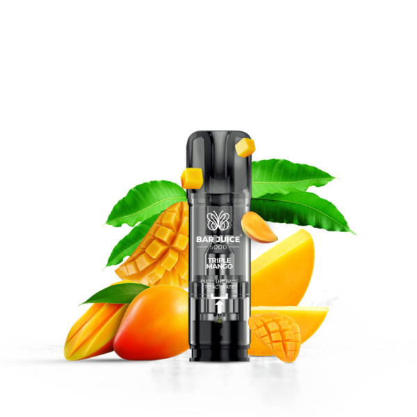 Bar Juice Pods - Triple Mango - 2er Pack ELFA Kompatibel