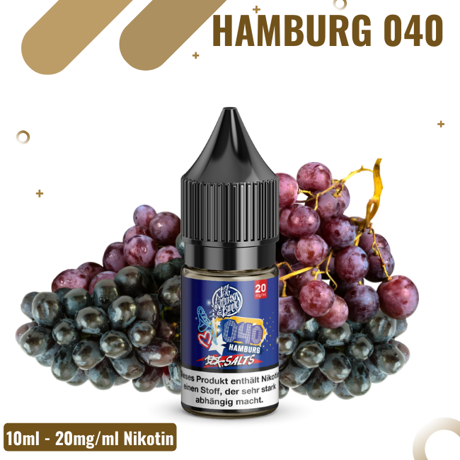187 Salt 040 Hamburg - Liquid - 20mg/ml