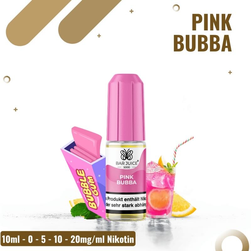 Bar Juice 5000 Nicsalt 10ml - Pink Bubba - 10mg Nikotin