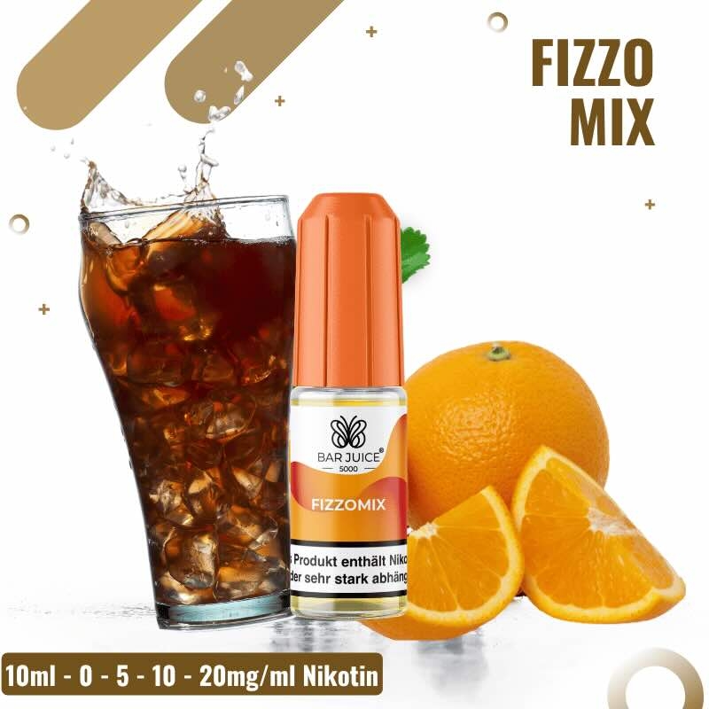 Bar Juice 5000 Nicsalt 10ml - Fizzo Mix - 20mg Nikotin