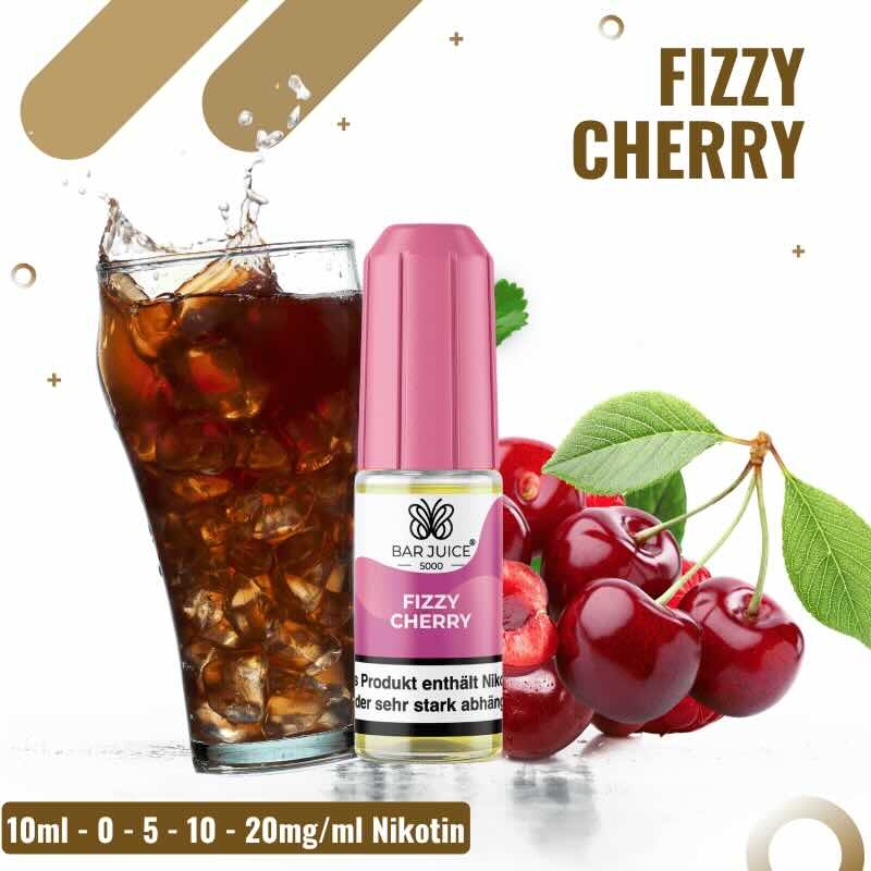 Bar Juice 5000 Nicsalt 10ml - Fizzy Cherry - 20mg Nikotin