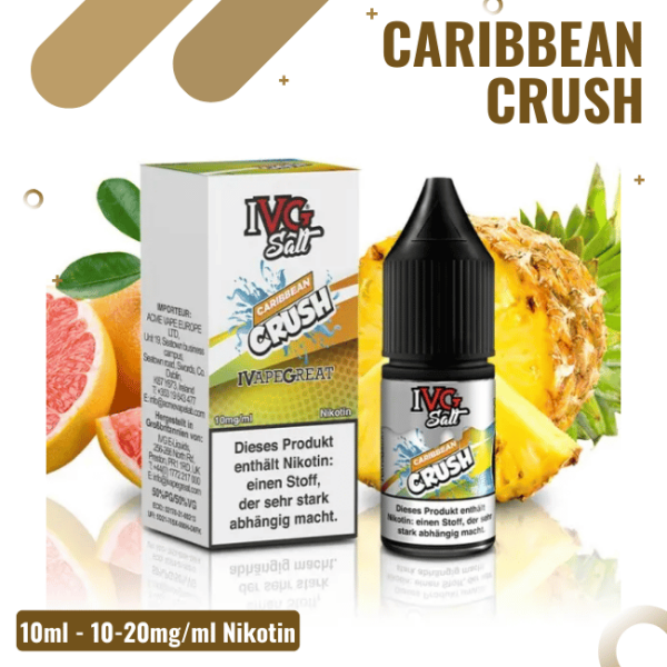 IVG Salt 10ml - Caribbean Crush