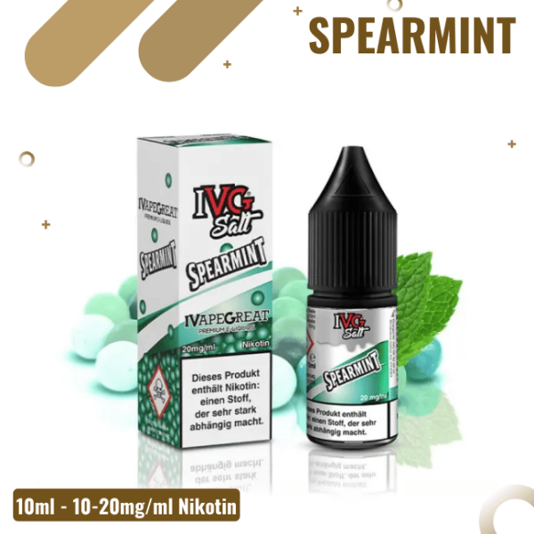 IVG Salt 10ml - Spearmint