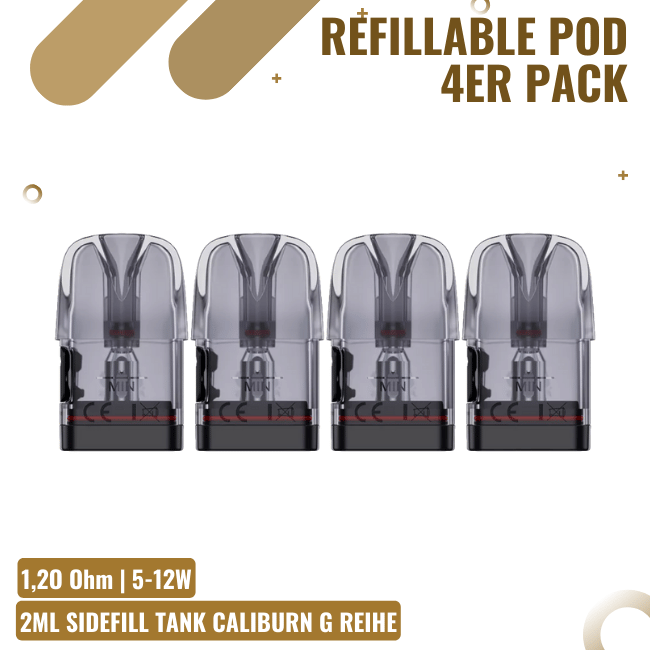 Uwell Caliburn - G3 POD - 1,2 Ohm (4er Pack)
