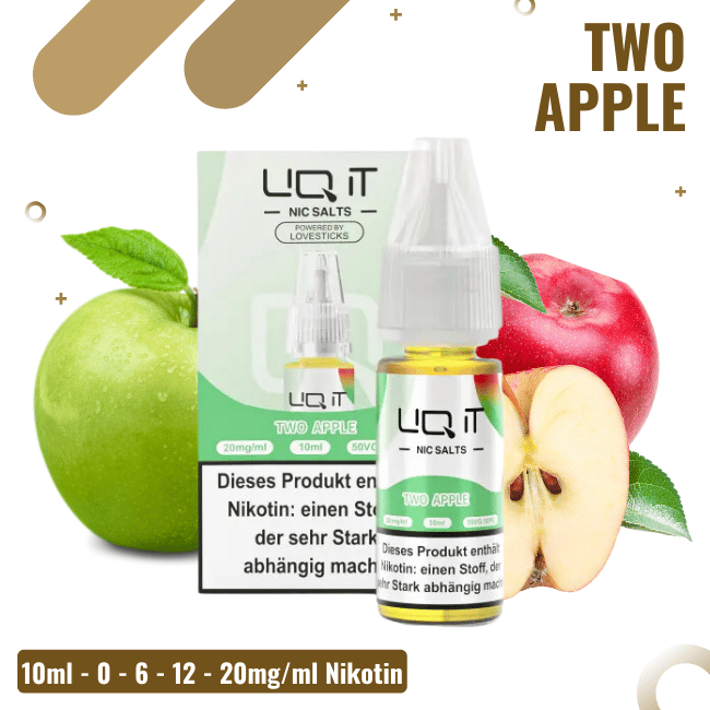 Lovesticks LIQ IT 10ml - Two Apple
