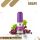 Bar Juice 5000 Nicsalt 10ml - Grape