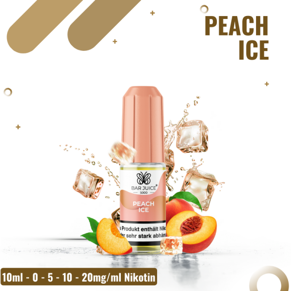 Bar Juice 5000 Nicsalt 10ml - Peach Ice