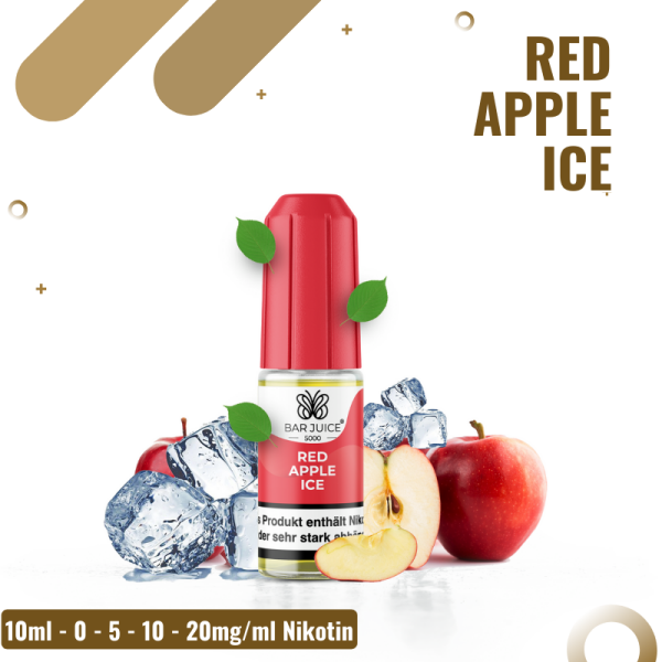 Bar Juice 5000 Nicsalt 10ml - Red Apple Ice