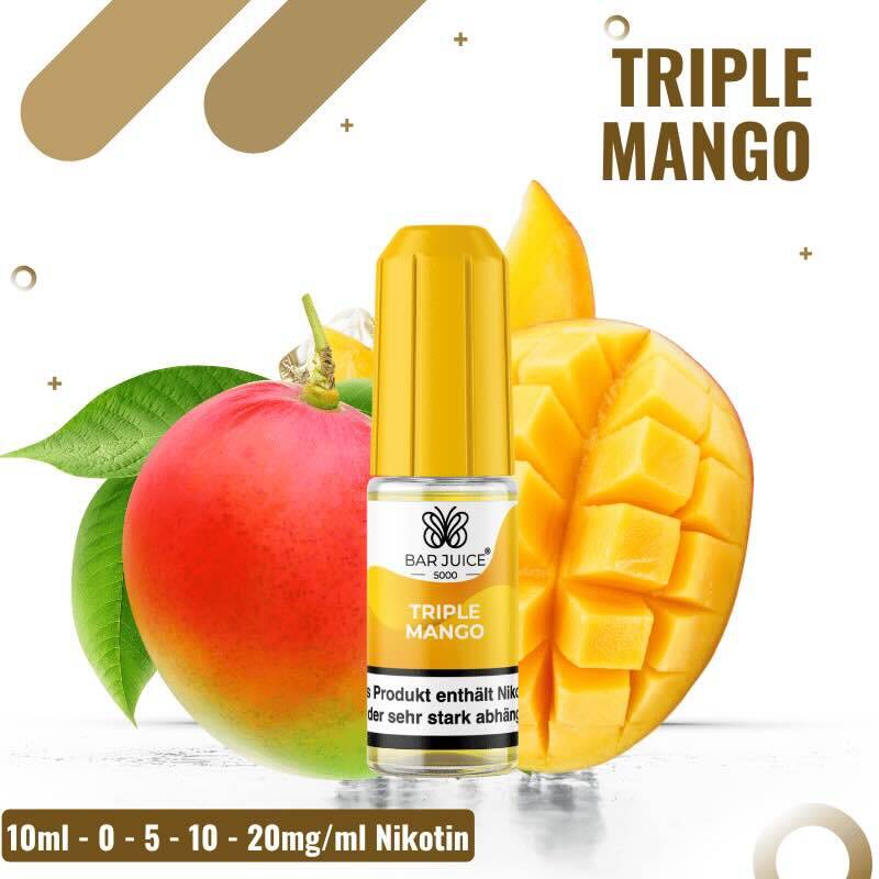 Bar Juice 5000 Nicsalt 10ml - Triple Mango