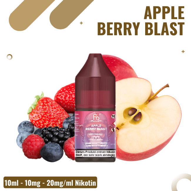 RandM Tornado Nicsalt Liquid 10ml - Apple Berry Blast