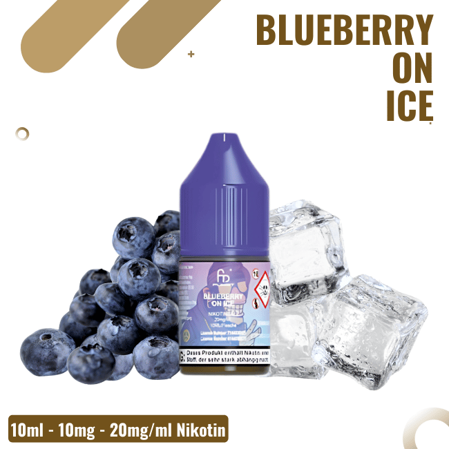 RandM Tornado Nicsalt Liquid 10ml - Blueberry on Ice