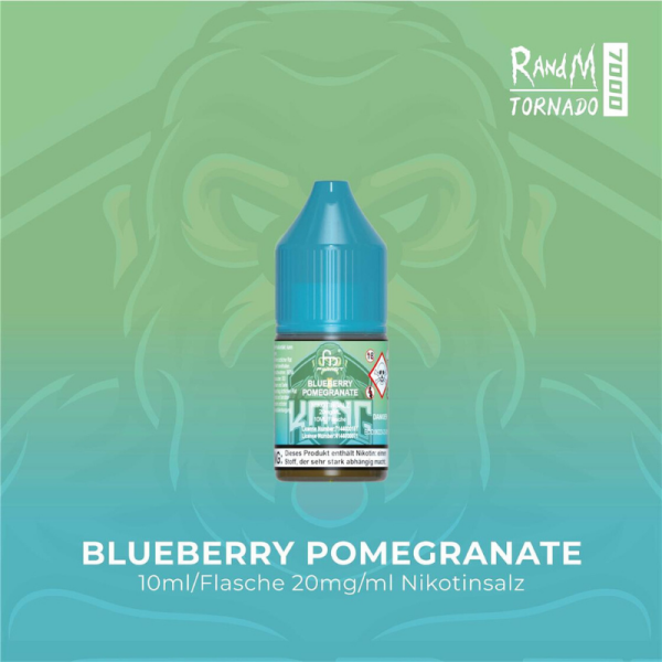 RandM Tornado Nicsalt Liquid 10ml - Blueberry Pomegranate