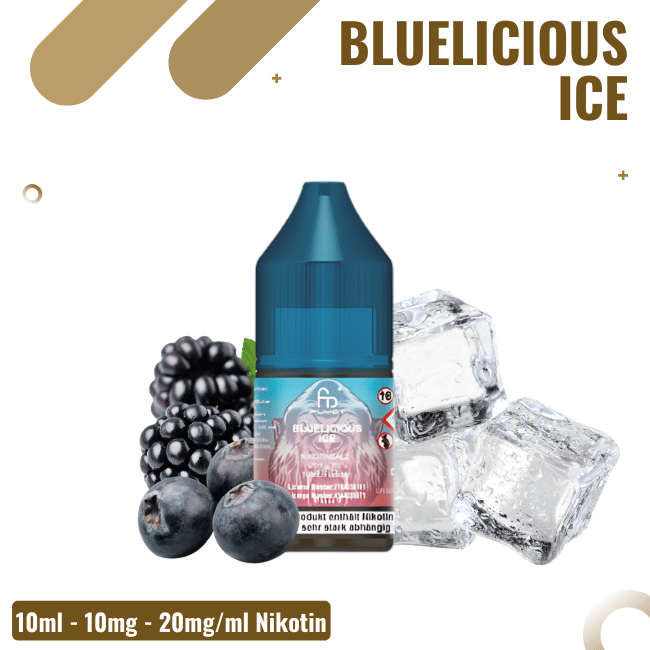 RandM Tornado Nicsalt Liquid 10ml - Bluelicious Ice