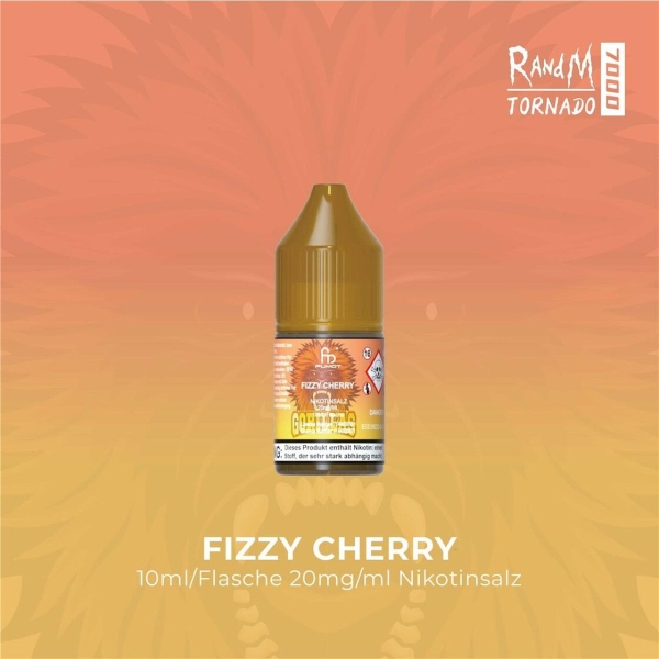 RandM Tornado Nicsalt Liquid 10ml - Fizzy Cherry