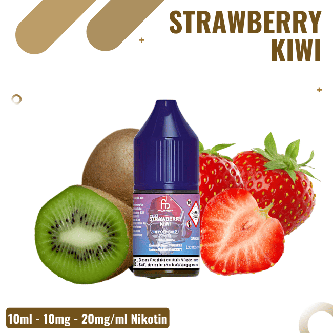 RandM Tornado Nicsalt Liquid 10ml - Strawberry Kiwi