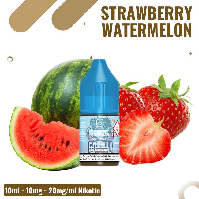 RandM Tornado Nicsalt Liquid 10ml - Strawberry Watermelon