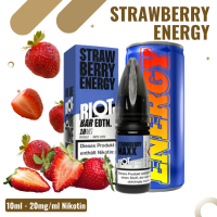 Riot Salt BAR EDTN 10ml - Strawberry MAXX Energy