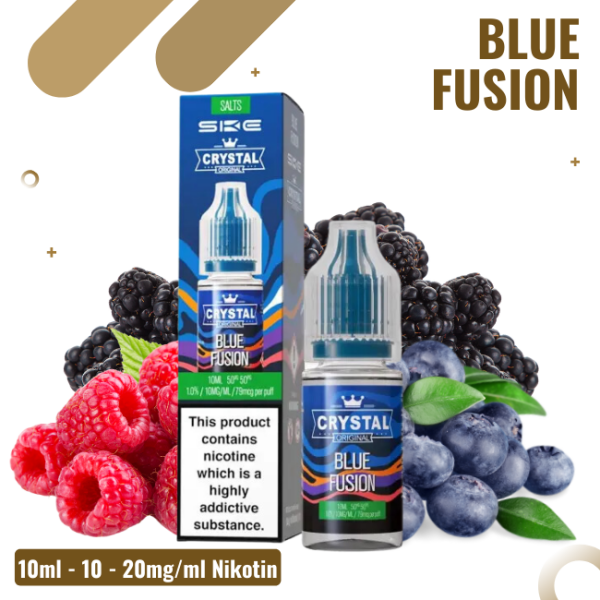 SKE Crystal Liquid 10ml NicSalt - Blue Fusion