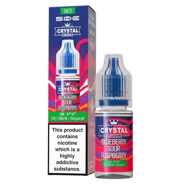 SKE Crystal Liquid 10ml NicSalt - Blueberry Sour Raspberry