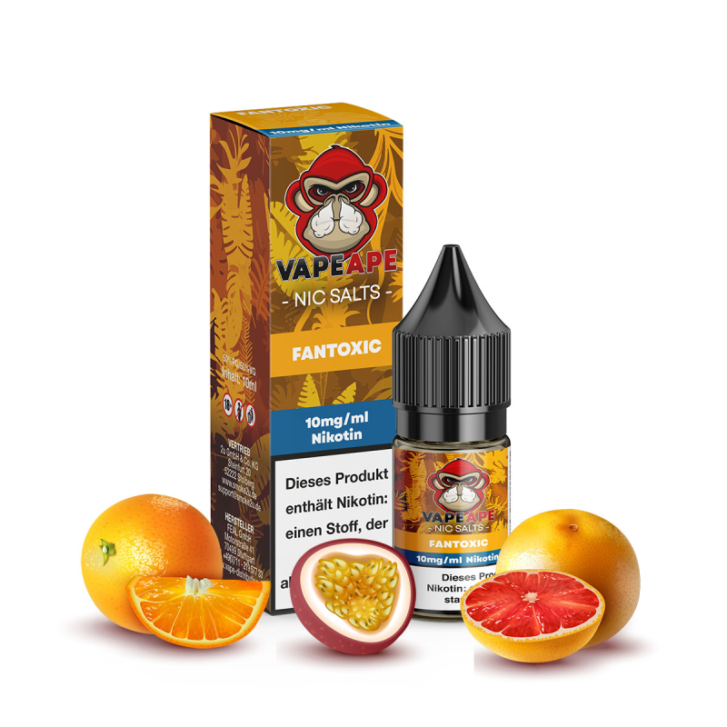 VapeApe Liquid 10ml - Fantoxic - 10mg Nikotin