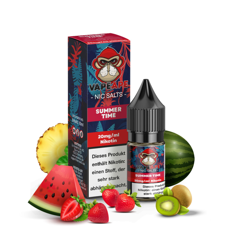 VapeApe Liquid 10ml - Summertime - 20mg Nikotin