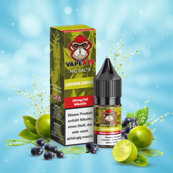 VapeApe Liquid 10ml - Lemon Drink