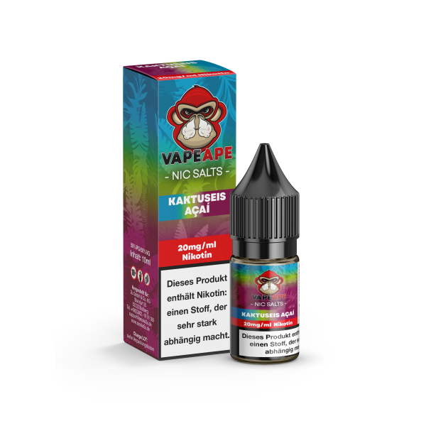 VapeApe Liquid 10ml - Kaktuseis Acai