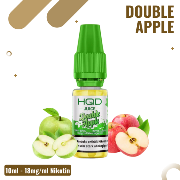 HQD Juice - Double Apple - 18mg/ml Nikotin - Liquid