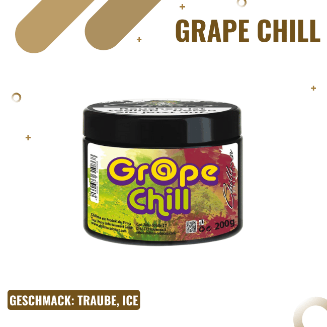 Chillma - Grape Chill 200g - Shisha Tabak