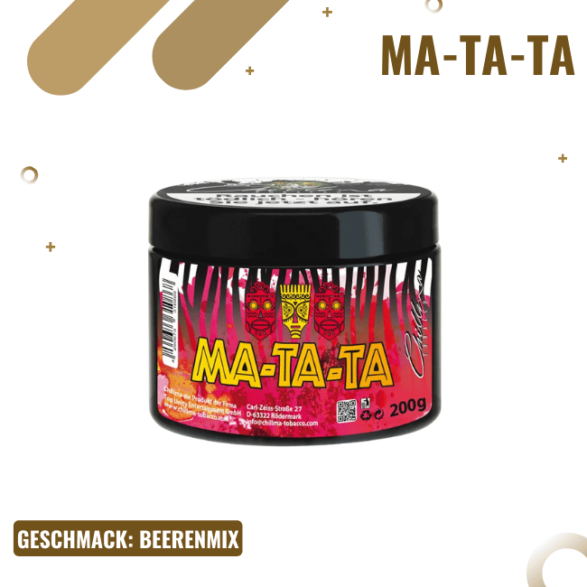 Chillma - Matata 200g - Shisha Tabak