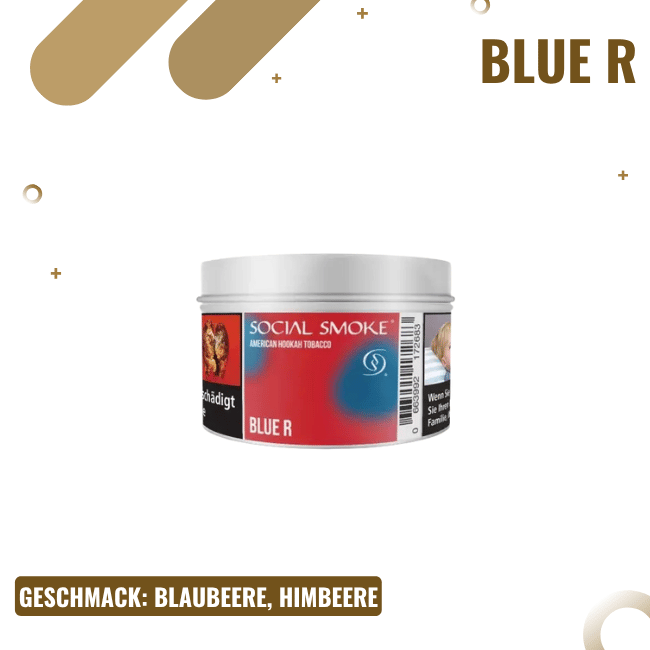 Social Smoke 200g - Blue R