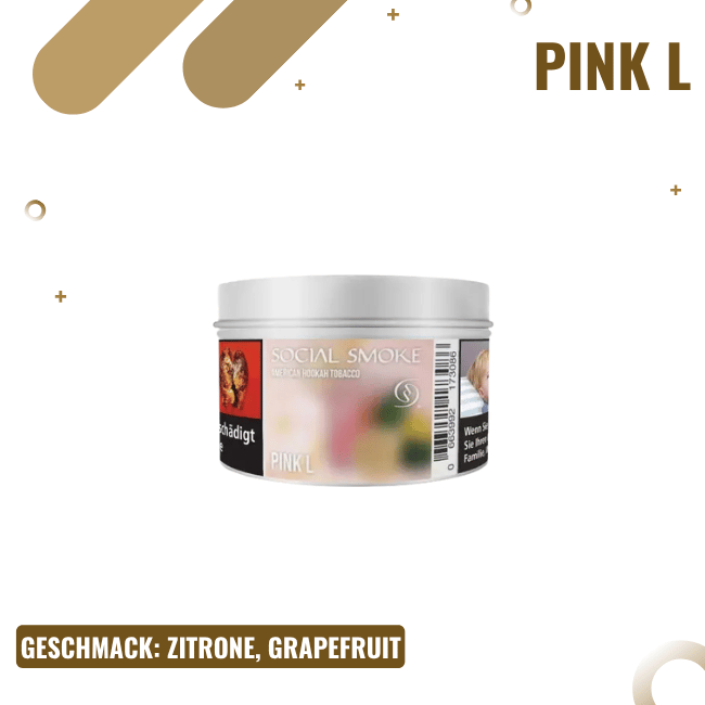 Social Smoke 200g - Pink L